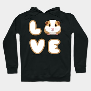 Cute, Funny Guinea Pig Love Hoodie